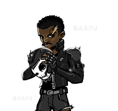Biker Boy (Baadu) characterdesign design illustration