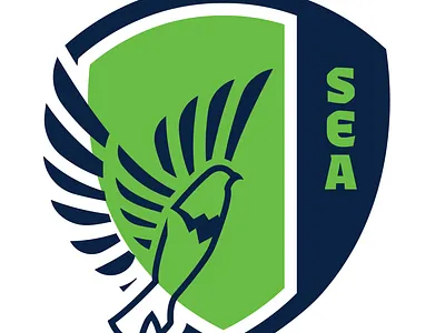 Seattle Pigeons - Logo branding graphic design illustratio logo vector