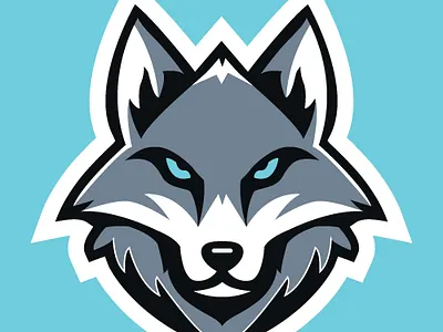 Coyotes - Logo branding graphic design illustration logo vector