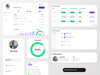 Project Halo design minimal saas ui ux