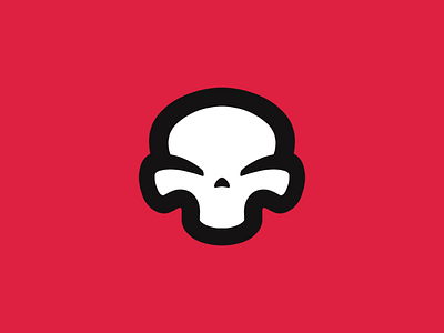 Skull art branding creative cute dead design flat graphic design icon illustration logo mark minimal photoshop skeleton skull symbol ui vector