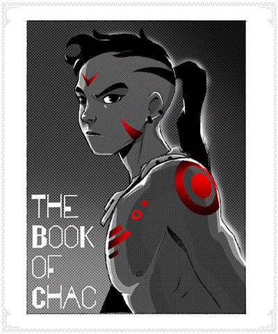 The Book of Chac book cover coverart graphic graphicnovel illustration