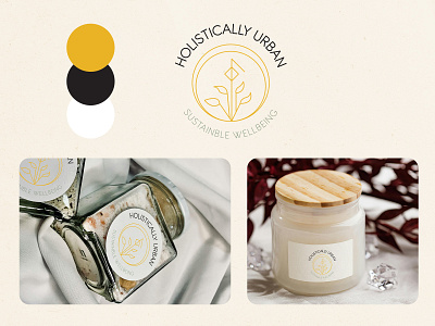 Holistically Urban Logo Design/Presentation branding logo presentation