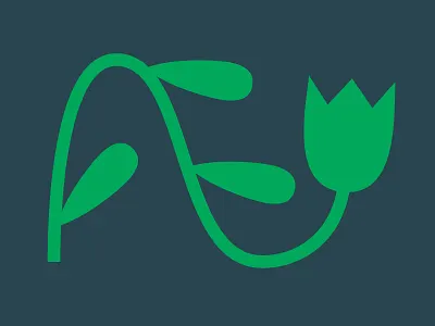 Flower floral flower illustration minimal plant shapes vector warmup weekly warmup