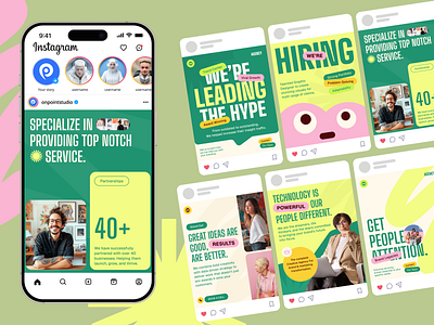 Digital Agency Social Media Instagram Carousel agency branding business carousel corporate creative digital engagement growth instagram marketing post promotion social media strategy