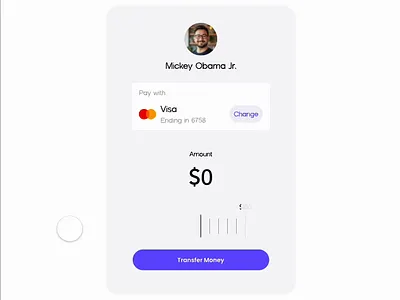 Send money & Transaction successful screens interaction ui uidesign ux uxdesign