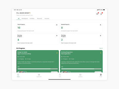 Task Management App - Tablet Version figma mobile app mobile app design task managament app task management ui ui design ui designer uiux uiux design uiux designer ux ux design ux designer