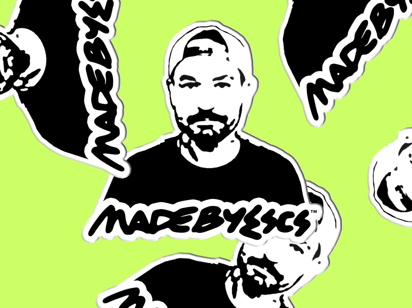 MADEBYESCS: See You Around Town branding designer eric sanchez logo madebyescs merch sticker