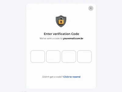Verify Code Component figma protopie ui ux verify code