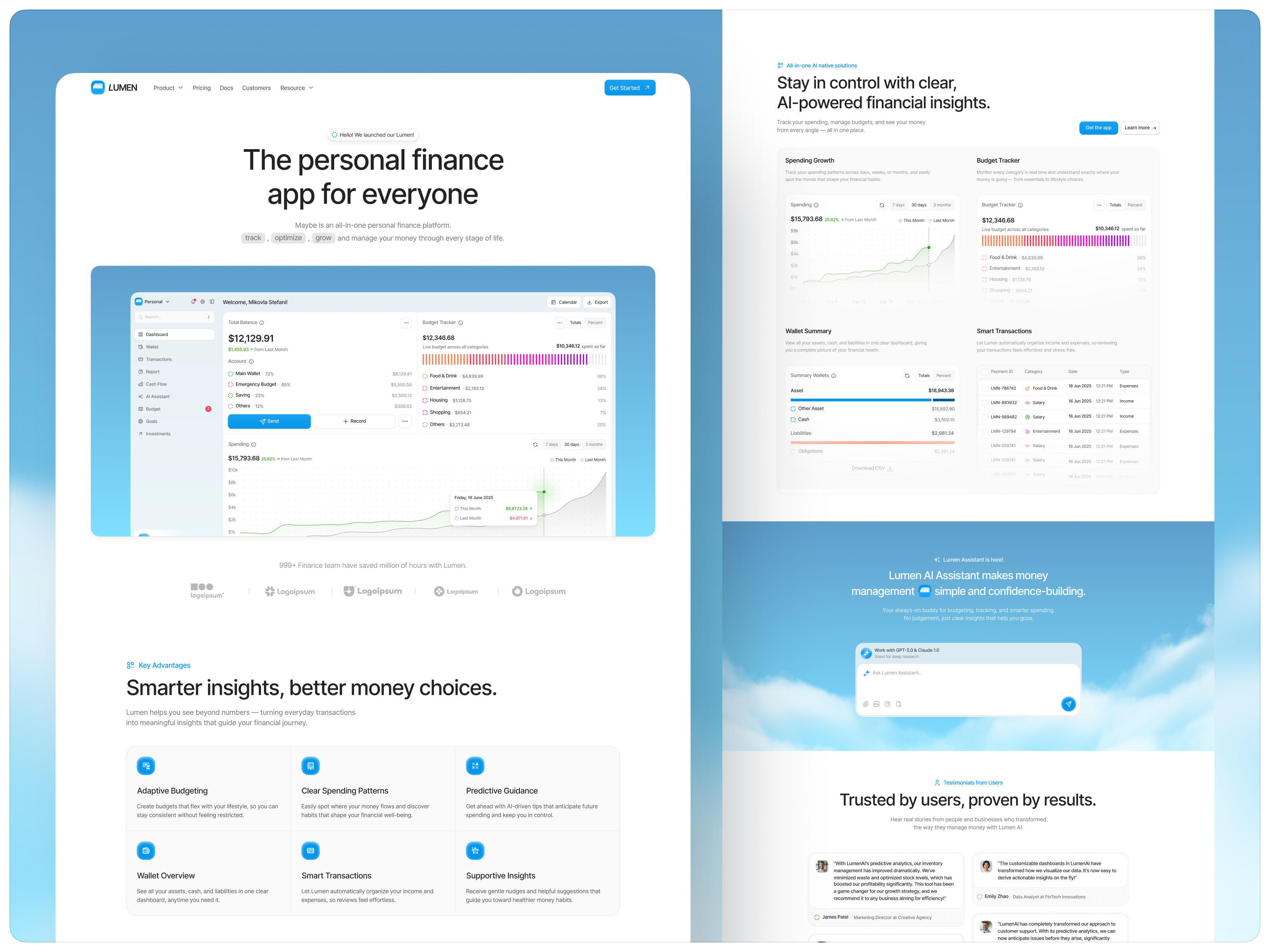 Example of Landing Page Design