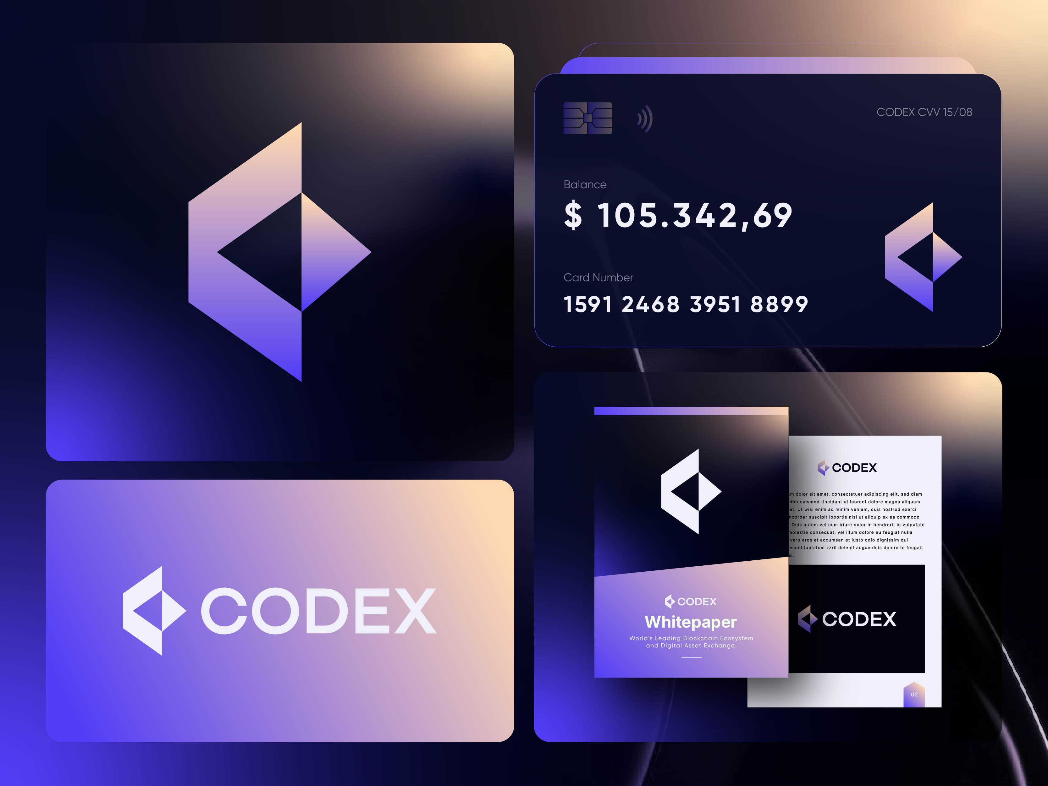Codex – Futuristic Coding & AI Logo Design by Nazmul Hossan | Freelance  Brand Designer on Dribbble