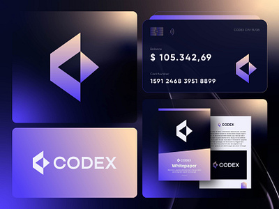 Codex – Futuristic Coding & AI Logo Design ai logo arrow logo blockchain logo branding c letter logo c logo card design coding crypto designer crypto logo defi logo lettermark logo logo logo design logo designer tech designer token logo web3 designer web3 logo whitepaper design