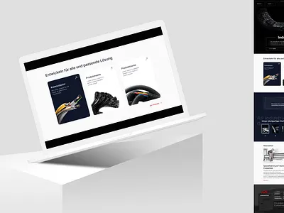 Landing page hiro section industry landing page ui