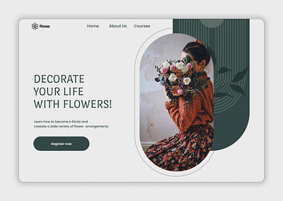 Flora - Decorate your life with flowers ui