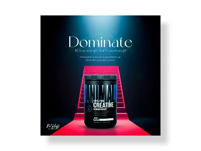 Gym Supplement Banner design amazon listing banner ads banner design branding design facebook post graphic design gym banner gym supplement instagram ads meta ads social media social media graphic ui web banner