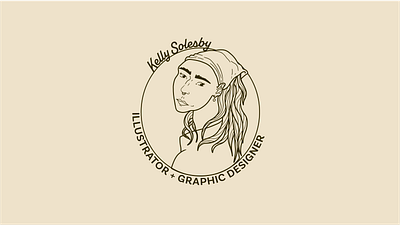 Personal Branding adobe illustrator branding design graphic designer hand drawn identity illustration logo personal brand portrait