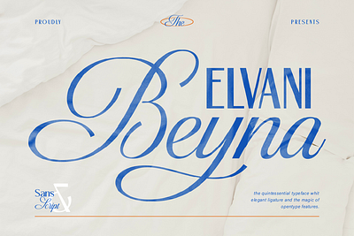Beyna Elvani beauty font branding chic font custom font editorial font elegant font fashion font font font design font free font style headline luxury font magazine romantic font sans serif script typeface wedding font wedding invitation