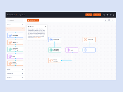 Flow Builder Process Dashboard – Clean & Interactive UI flow integration process web
