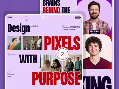 Arrow Studio – Creative Agency Website UI bold design branding creative creative agency creativity design design with purpose dribbble modern typography softcrafty studio website ui ui design ui ux ux ux design web design website design