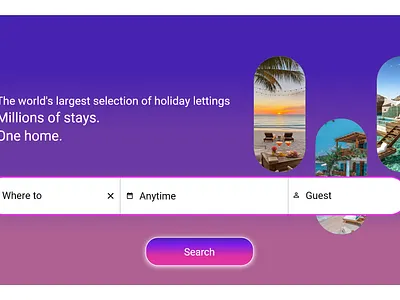 Vacation Rental Booking Website Design adobexd booking dailyui graphic design rental ui vacation