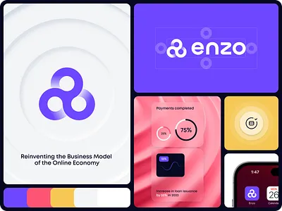 Logo and Brand Identity for a Global Payment Platform brand book brand guidelines brand visual branding logo logo design logo visual logotype outcrowd payment saas visual brand visual identity