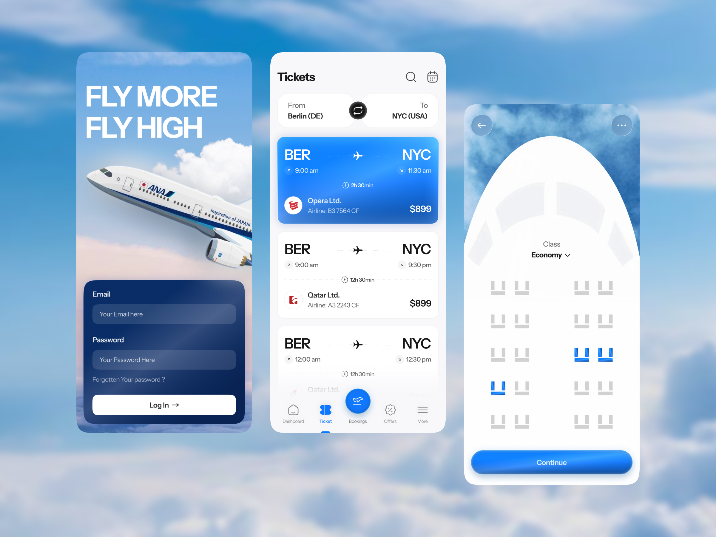 Ticket Booking App UI app design ios app mobile app mobile app design online ticket app ticket app ticket booking app ticket reservation app transport booking app travel app ui design