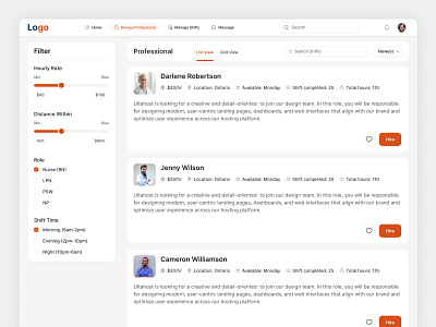 Browse professional doctor page ui design branding dailyui design doctor illustration professional ui ux web webdesigner