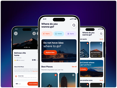 Hotel Booking App b2b booking booking app booking service calendar flight app flight booking hotel app hotel booking hotel booking app hotel service ios app mobile app renting app tour travel travel app uiux
