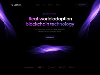 Real World Blockchain Website Animation 3d animation blockchain crypto crypto exchange crypto website design defi landing page nft platform token trading web design web3