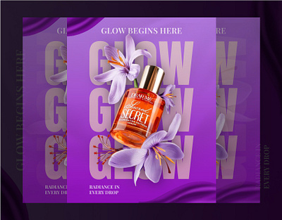 Perfume Poster Design advertising design branding creative poster design graphic design marketing design perfume photoshop design poster design visual identity