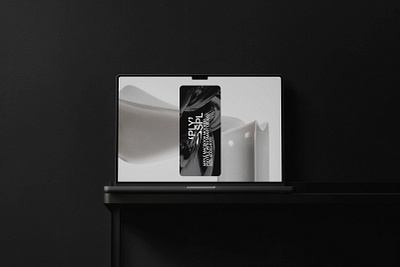 MacBook Pro mockup by Ply 3d 3d mockup branding design graphic design illustration logo mockup ui