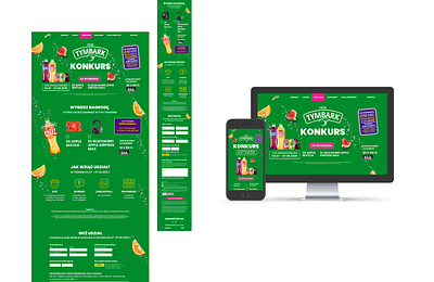 Landing page branding design desktop figma graphic design landing page mobile ui web design