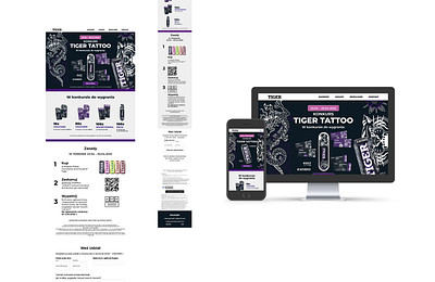 Landing page branding design desktop figma graphic design landing page mobile ui ux web design