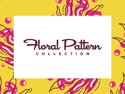 Floral Pattern Collection floral pattern flower flower pattern hand drawn illustration seamless pattern