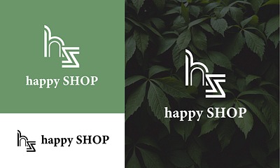happy Shop Logo Design branding graphic design logo