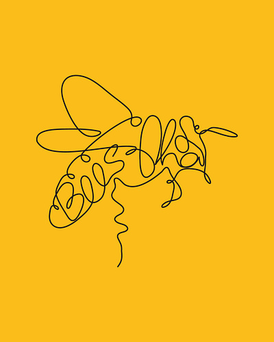 Bees-Oha bee branding creative design designer graphic design honey illustration logo logotype
