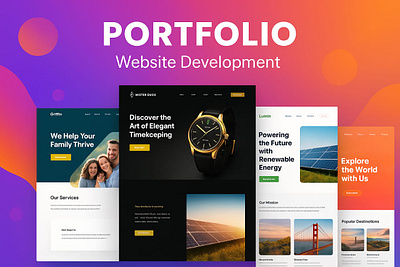 Website Development Portfolio elementor pro web design web development website wordpress wordpress website