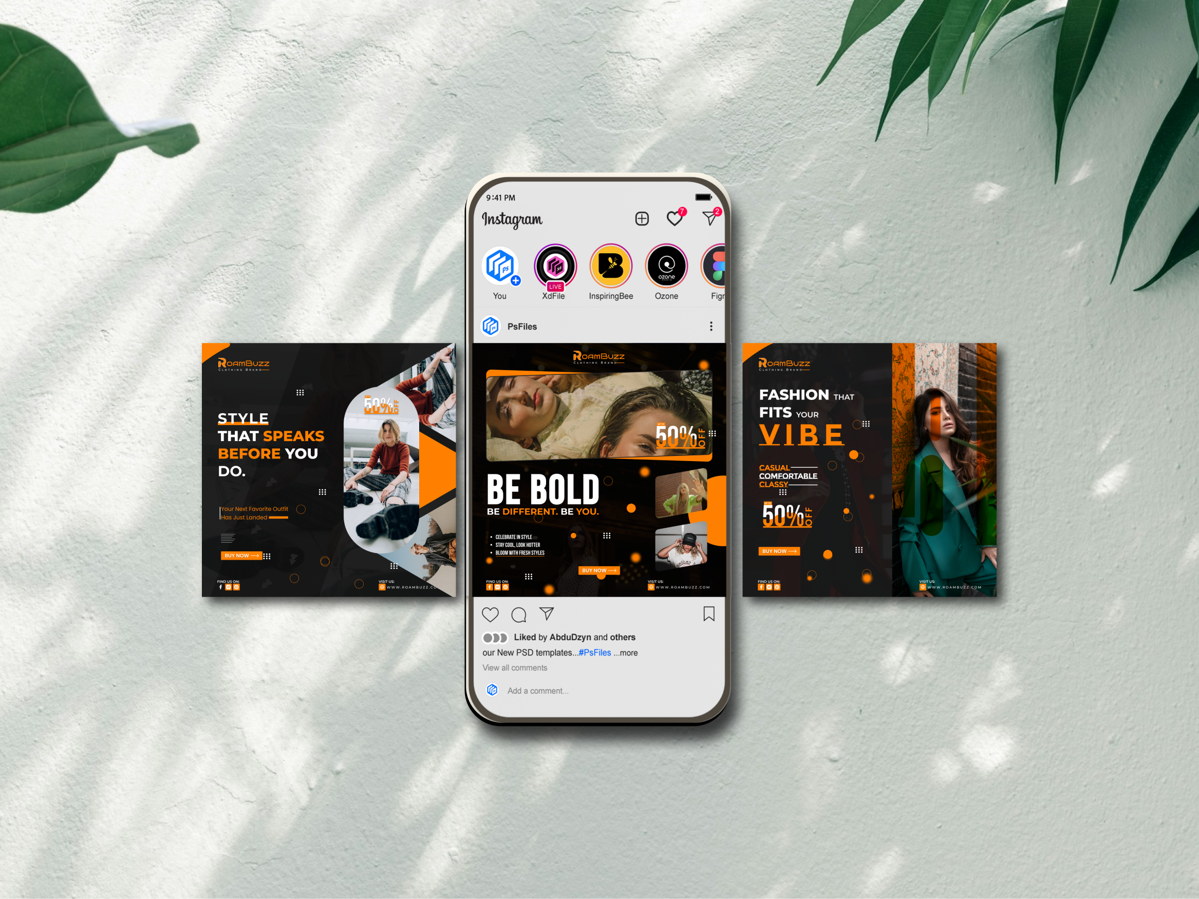 Example of Social Media Post Designs