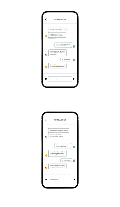 Daily UI 013 — Direct Messaging dailyui design figma minimal typography ui uidesign uxui