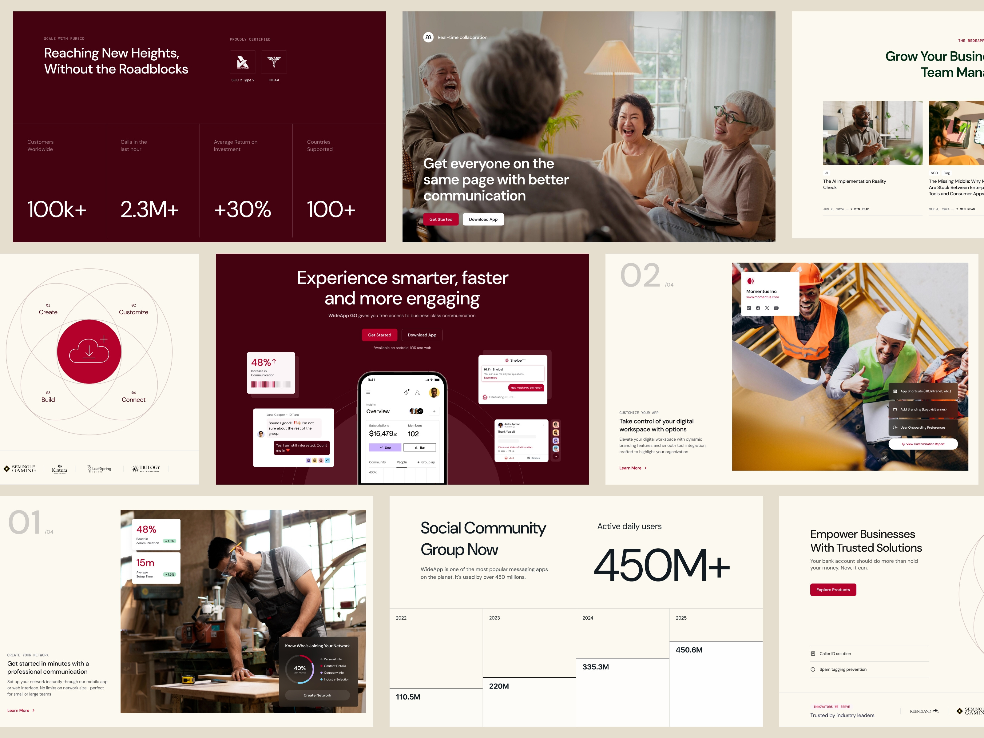 Example of AI Startup - Landing Page Design