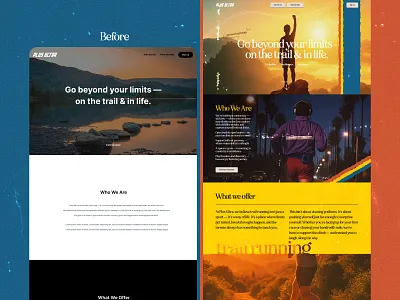 Redesigning a Landing Page to Strengthen Brand Power 80s aesthetic bold typography brand identity cassette tape vibes color psychology creative direction design studio digital experience emotional design grainy textures landing page minimalism to nostalgia nostalgic branding polaroid style retro design ui uidesign ux research vintage posters website