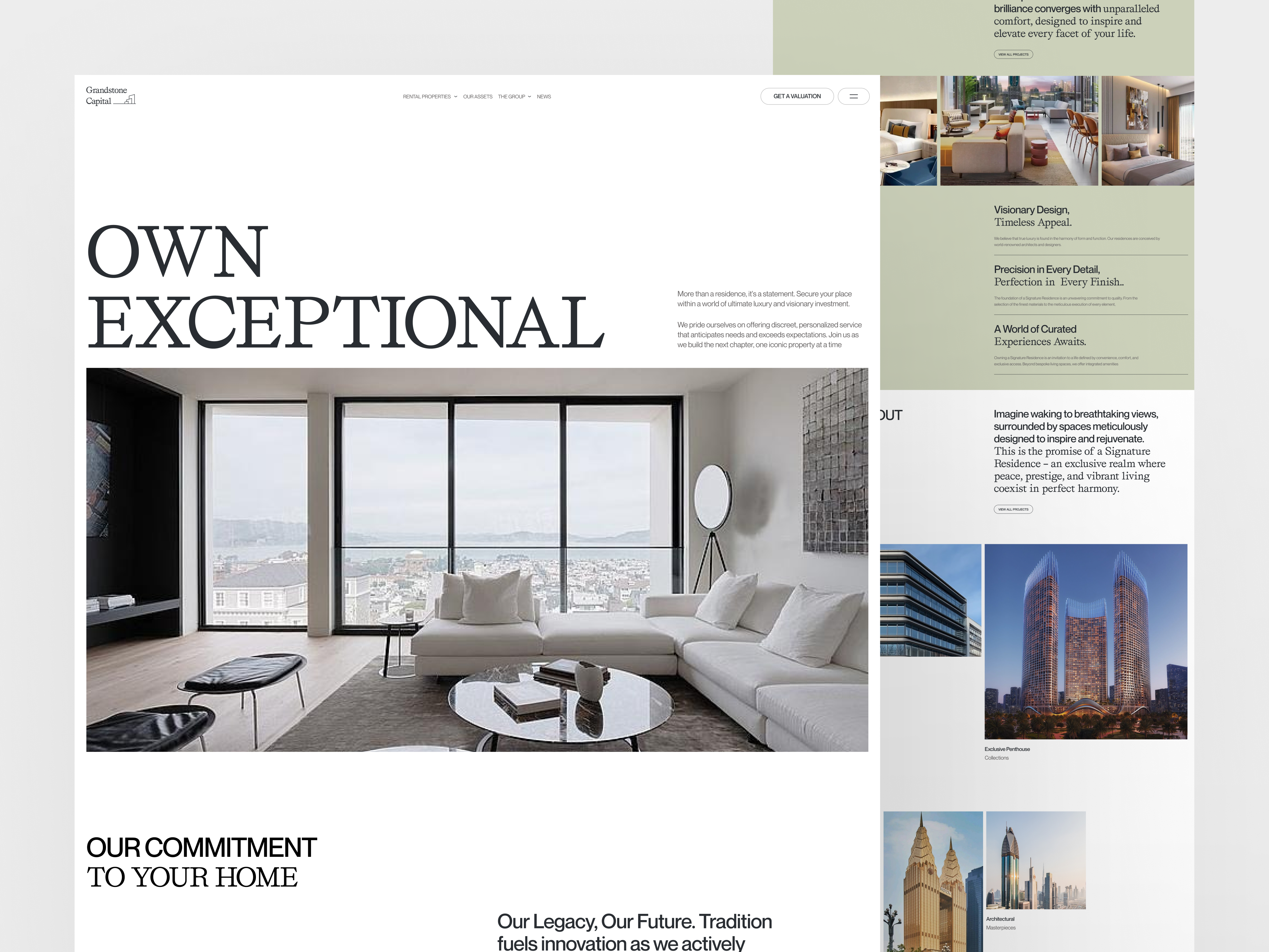 Luxury Real Estate Website Landing Page UI UX Design design dubai real estate landing page landing page design luxury luxury home luxury website minimal web design property website real estate real estate design real estate landing page real estate website design realestate ui ui design ui ux uiux ux web design