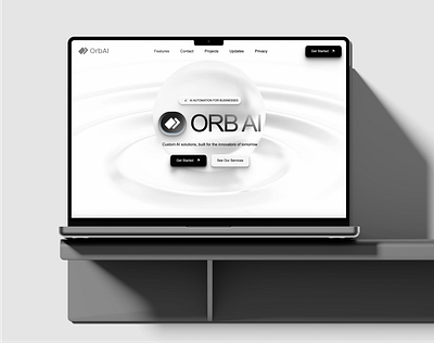 ORB Ai Framer Template Rebuild In Webflow 3d animation branding design figma framer graphic design illustration logo motion graphics ui uiux ux web design web development webflow wordpress