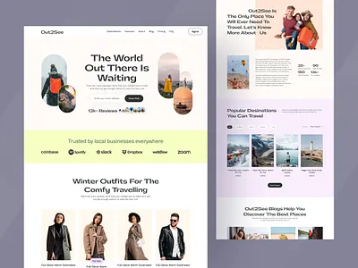 Travel eCommerce Website booking website ecom website ecommerce website flight booking website landing page tour website tourism website travel booking travel website ui ux vacation website web web design web page design web3 website design