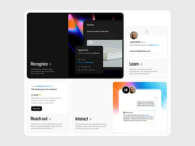 Rebranding & website redesign for Hyros ai artificial intelligence branding design identity illustration landing page ui web website