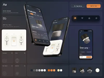 On/Off Switch Concept 3d app design bento box design ecommerce figma ios product design skeuomorphism spline switch ui ui design uiux