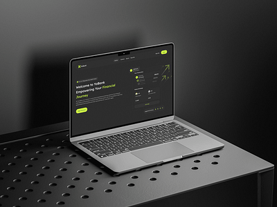 Online Banking Website – Landing Page Design 3d animation branding design graphic design illustration logo motion graphics ui vector