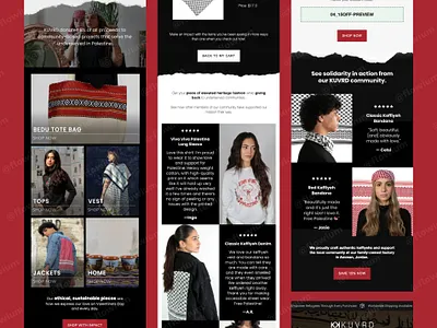 Email Marketing Design for Ethical Fashion Brand | Flowium email email design email marketing newsletter newsletter design