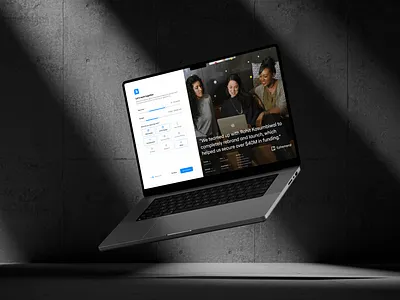 User Registration Screen – Clean Web/App UI 3d animation branding design graphic design illustration logo motion graphics ui vector