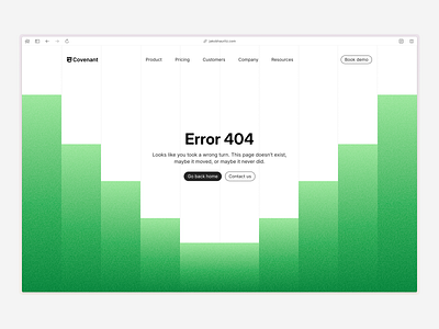 ⚠️ Error 404 ⚠️ 404 404 page error error 404 framer framer website green saas ui website